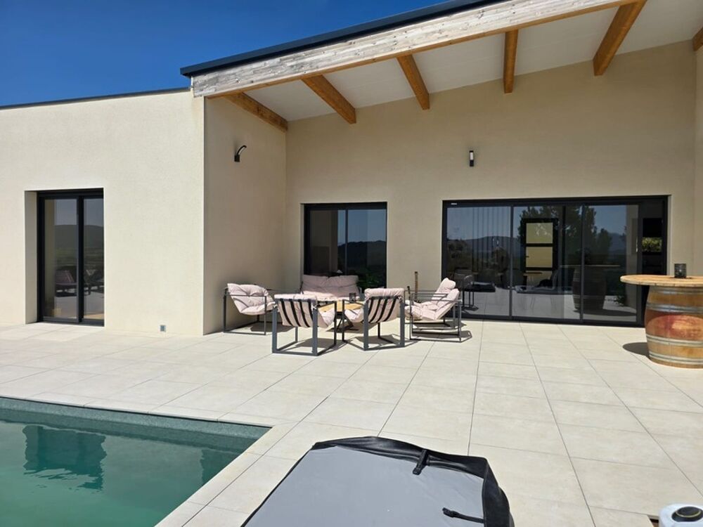 Vente Maison VILLA CONTEMPORAINE D'EXCEPTION - 5 CHAMBRES - PISCINE - JACUZZI - VUE PANORAMIQUE Saint andre de roquelongue
