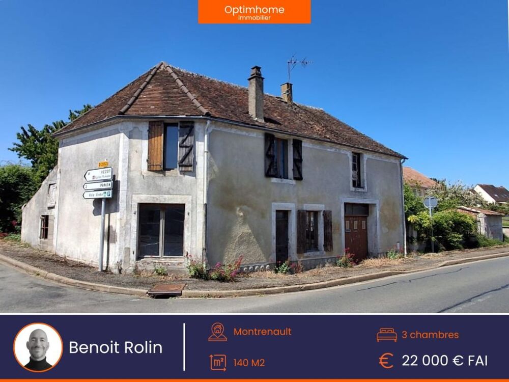 Vente Maison Maison à rénover entièrement – Environ 140 m² – Fort potentiel – Saosnes (72) Saosnes