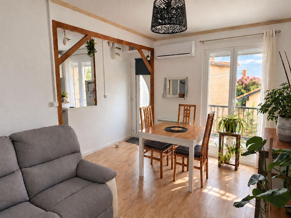 Appartement Toulon 2 pièces 41 m2 rénové, quartier Vert Coteau