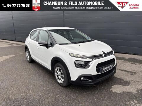 Citro&euml;n C3 BlueHDi 100 S&S BVM6 Feel 2022 occasion La Grand-Croix 42320