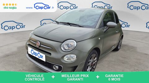 Fiat 500 1.2 69 BVA6 Dualogic S - Automatique 2017 occasion Bastia 20200