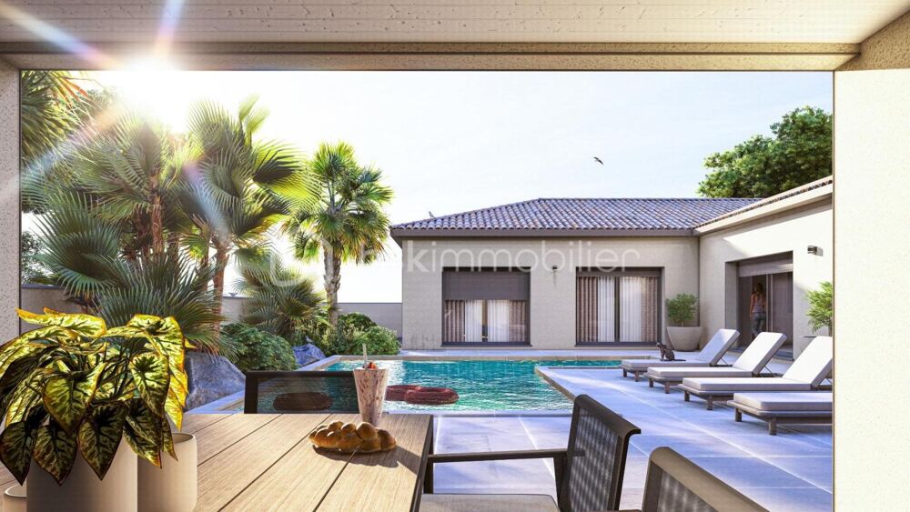 Vente Terrain ** MARGON - TERRAIN A BÂTIR 926M2 AVEC PERMIS + PISCINE ** Margon