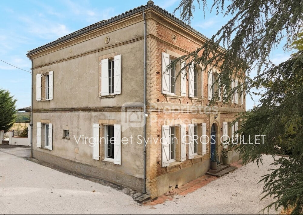 Vente Propriété/Château Maison de Maitre 302 m2 + garages sur belle parcelle Montastruc la conseillere