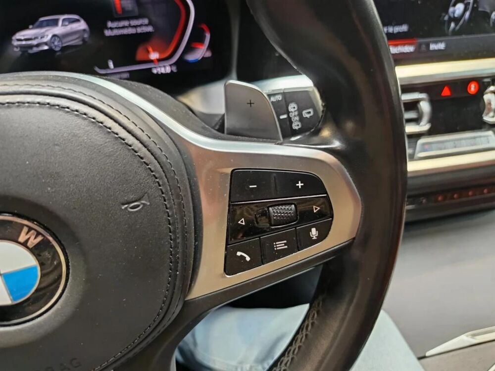 S&eacute;rie 3 Touring 330d sDrive 265 ch BVA8 Luxury 2020 occasion 35520 La Chapelle Des Fougeretz