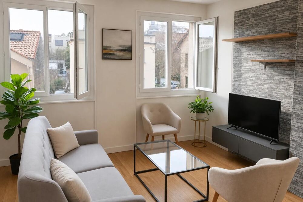 À vendre  Appartement 5 pièces avec locataire en place