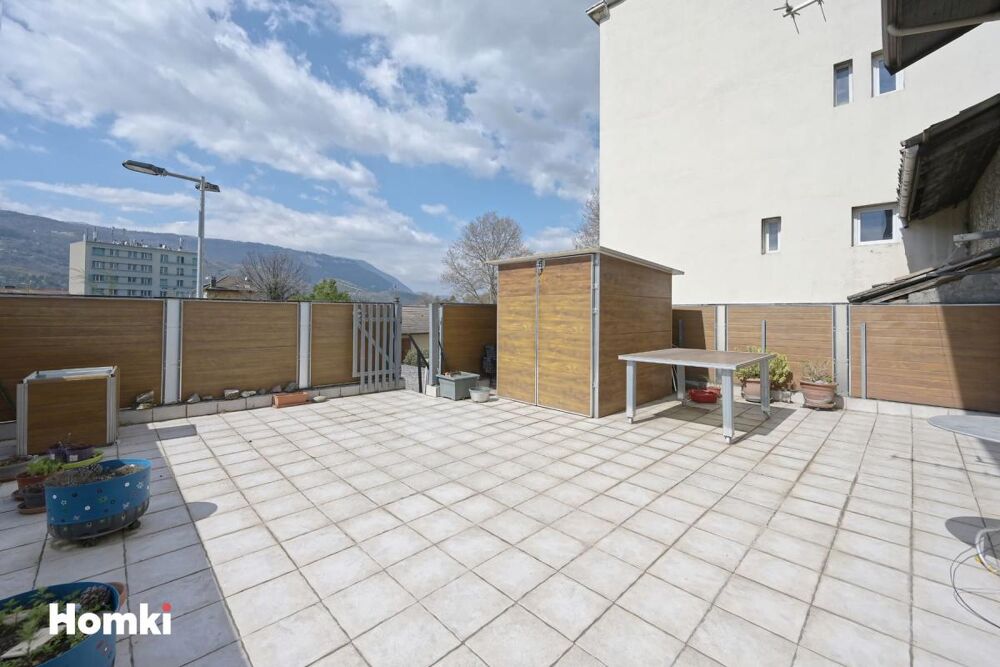 Vente Maison Maison de villesur 3 niveaux composée d'un T2 et d'un duplex T5 + cour, jardin, garage double avec fort potentiel – Échirolles s Echirolles