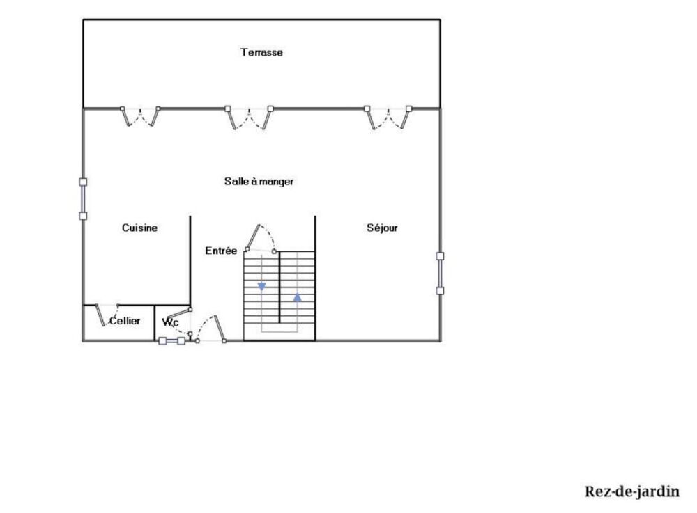 Maison 7 pièces / 300 m² / 363 900 EUR / LE BRUSQUET