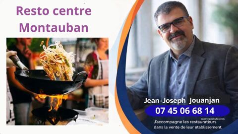   MONTAUBAN -  Restaurant 54 couverts, Terrasse,  Emplacement premium 