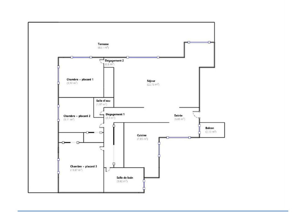 à vendre  Appartement Juan Les Pins (06160)