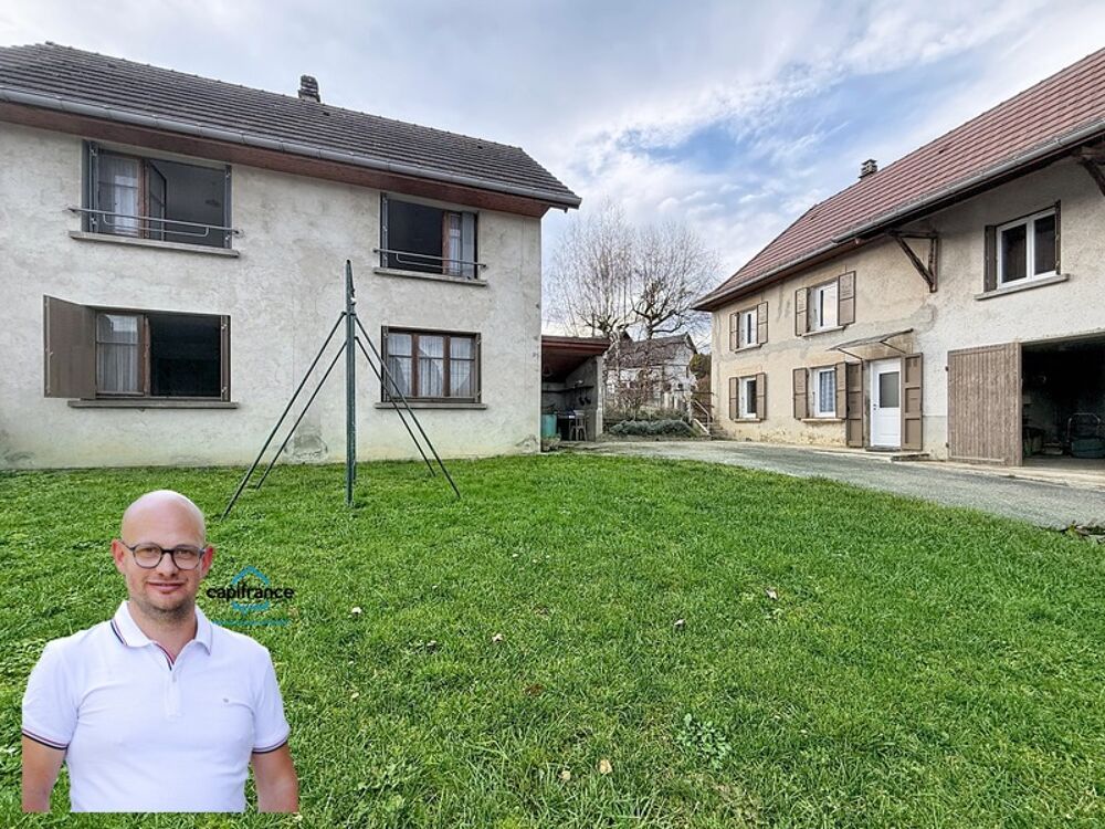 Maison à vendre 6 pièces SAINT JEAN D'AVELANNE (38) - 980m2 de terrain