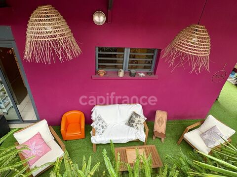   � louer � maison meubl�e avec charme et cour int�rieure - 69m� surface utile, 49m� surface habitable Maison - 2 pi�ce(s) - 49 m�