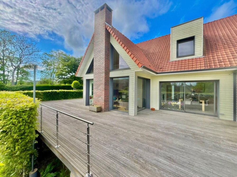 Condette, Maison d'Architecte Vasseur 280m2 de confort dans un jardin clos de 2480m2