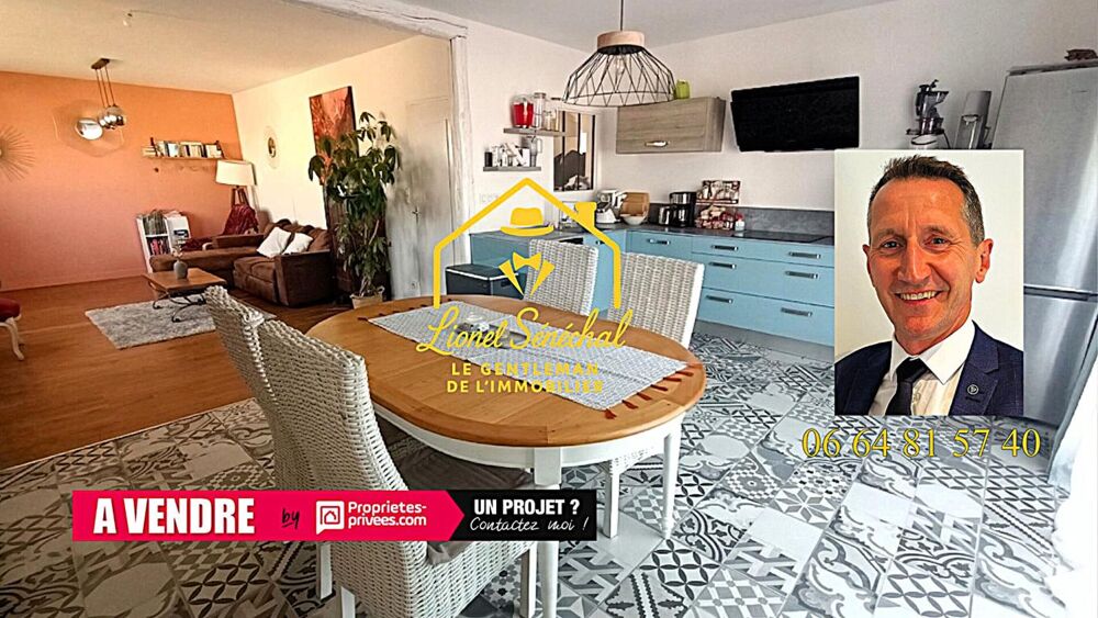 Vente Maison Maison lumineuse entièrement rénovée et peu énergivore de 85 m2 sur une parcelle de plus de 600 m2 Savigne l eveque
