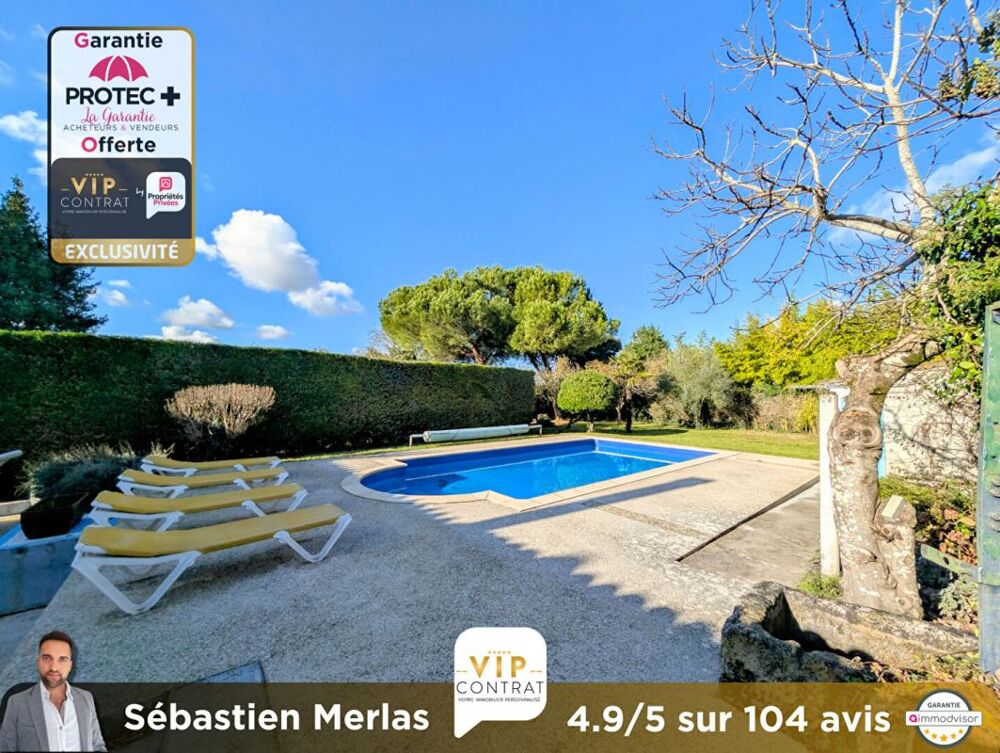 Vente Maison GARANTIE PROTEC+ 12 MOIS INCLUS / Maison 9 pièces avec piscine Saint sever de saintonge