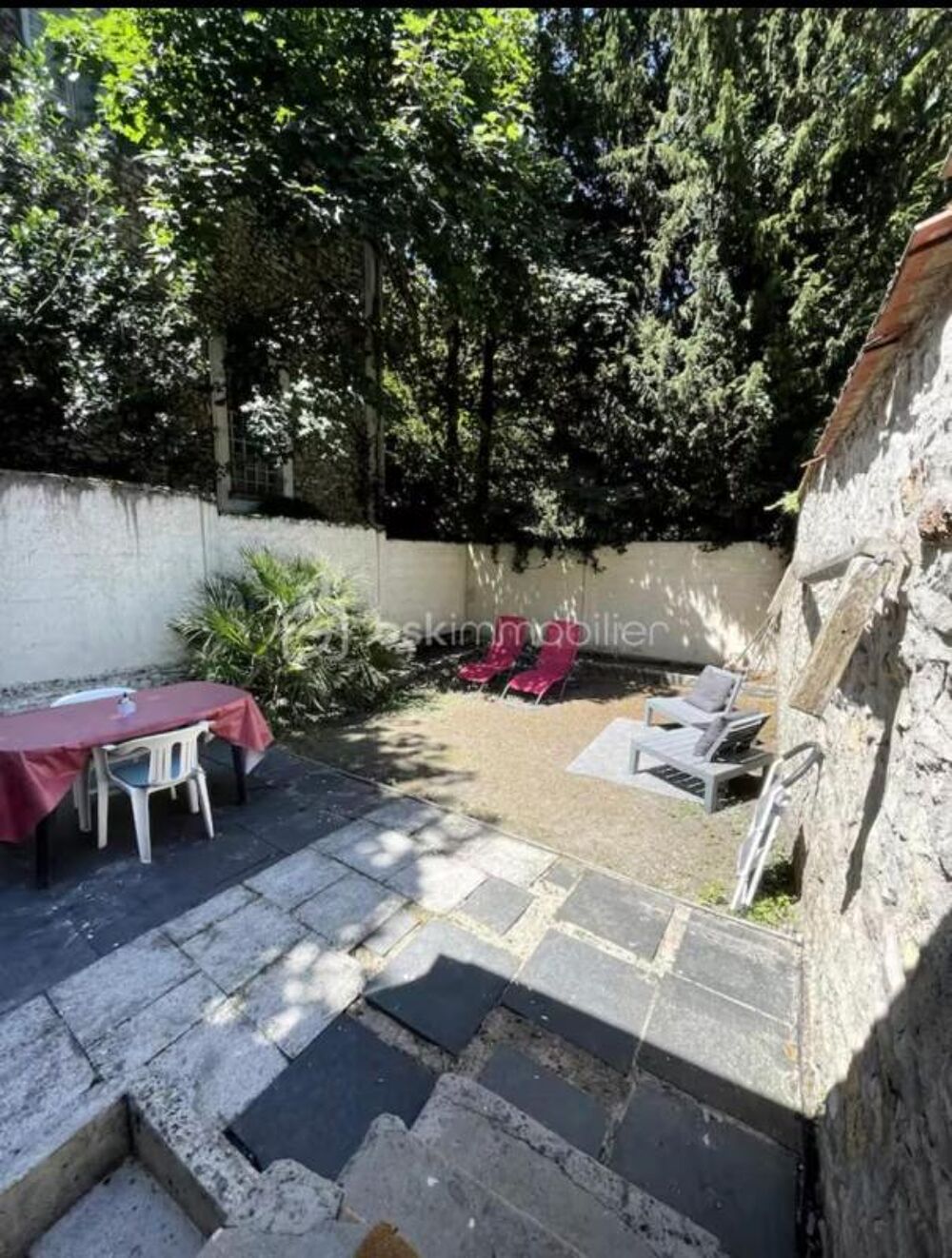 Studio avec jardin proche gare pour investisseur ou primo-accédant