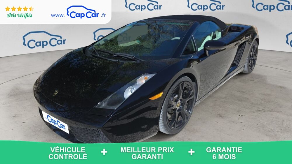Gallardo 5.0 V10 520 E-Gear Spyder - Automatique 2008 occasion 46000 Cahors