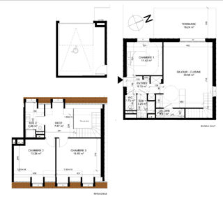  Appartement à vendre 4 pièces 98 m²