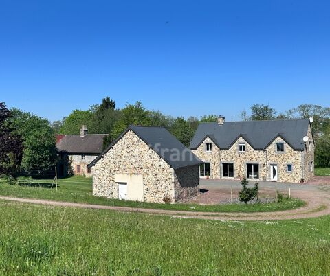   Maison � vendre 6 pi�ces avec deuxi�me maison � r�nover, double, garage, 11700 m2 terrain LE MESNILBUS (50) Maison - 6 pi�ce(s) - 174 m�