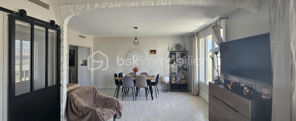 Appartement T3 avec séjour double  72,13 m²  Balcon  Vue Vercors  Le Pont-de-Claix