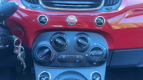 500 0.9 Rosso Amore Editions - Toit ouvrant 2016 occasion 06800 Cagnes Sur Mer
