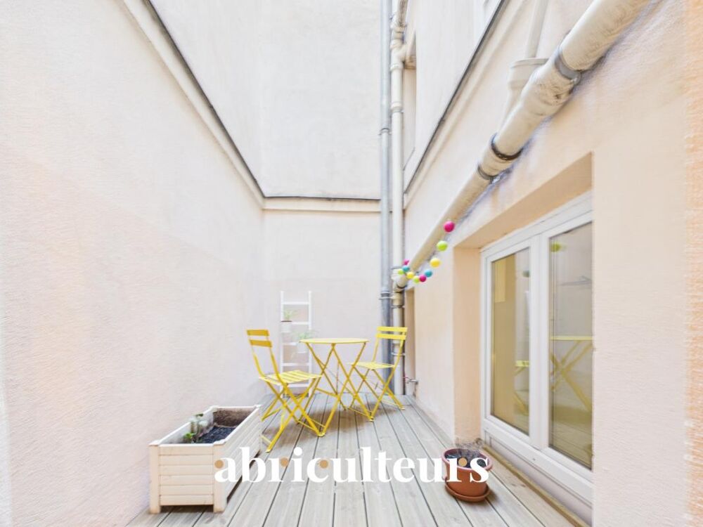 Vente Appartement Rare – 38 m² – 2 pièces avec terrasse intérieure – Paris 11e, Rue de la Fontaine au Roi Paris 11