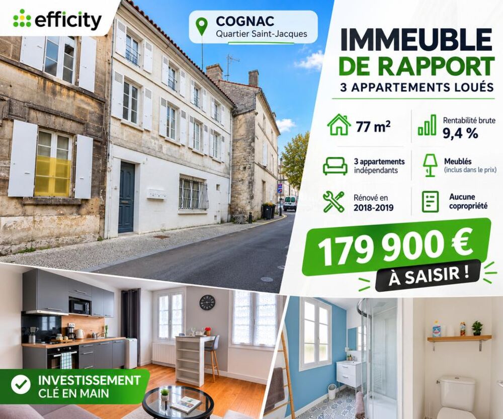 Vente Immeuble Immeuble Cognac