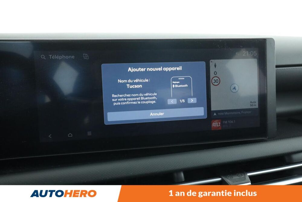 Tucson 1.6 T-GDi Hybrid BVA6 215 ch 2024 occasion 92130 Issy-les-Moulineaux