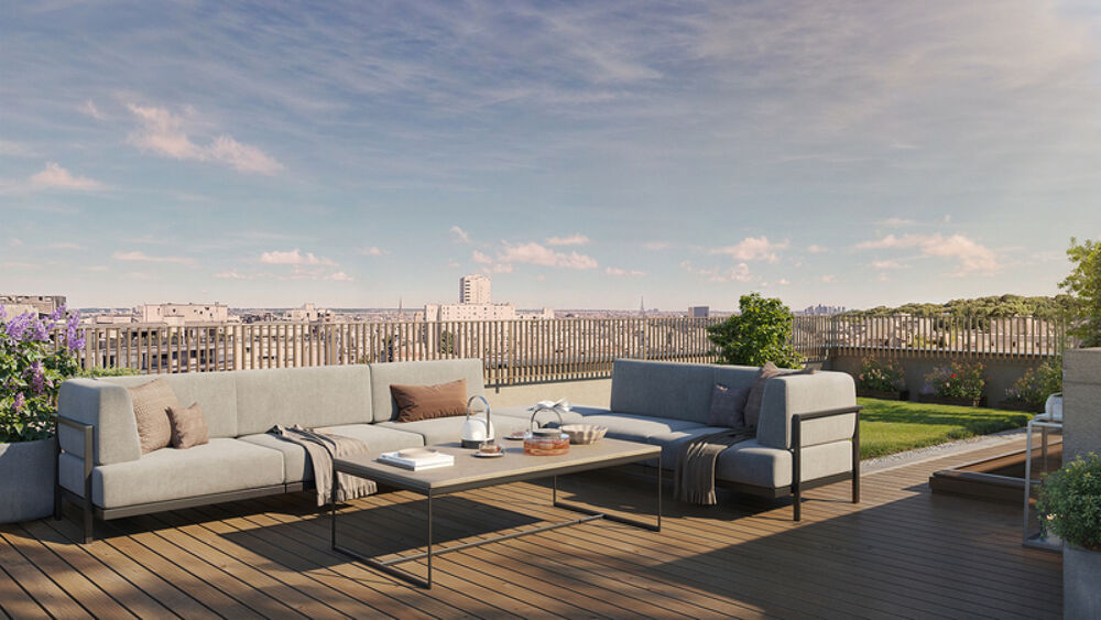 Vente Appartement appartement T3 neuf à vendre PARIS 20e, surface habitable 62 m2 + loggia 5.40 m2 Paris 20