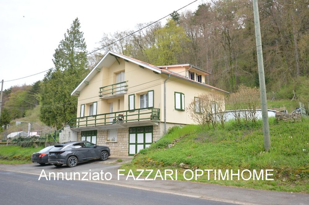 Maison individuelle 230 m² habitables (5 chambres)  Terrain 6 341 m²  Environnement nature  Dun-sur-Meuse
