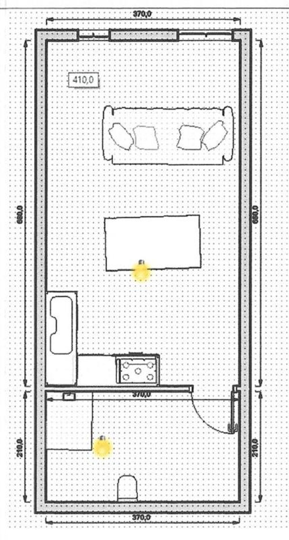 Vente Appartement Olmeto - Studio - 28.90 m² - Rénovation à prévoir Olmeto