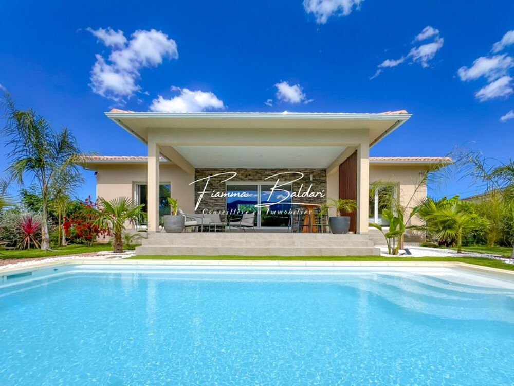 À Vendre Villa contemporaine T4 de 92m², Piscine, Proche mer, Venzolasca, Haute-Corse (2B)