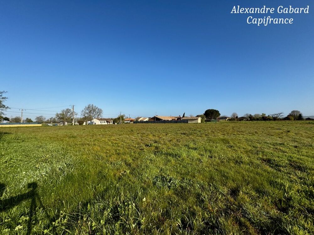 Vente Terrain Terrain constructible aux portes de Langon - Environnement privilégié Saint pardon de conques