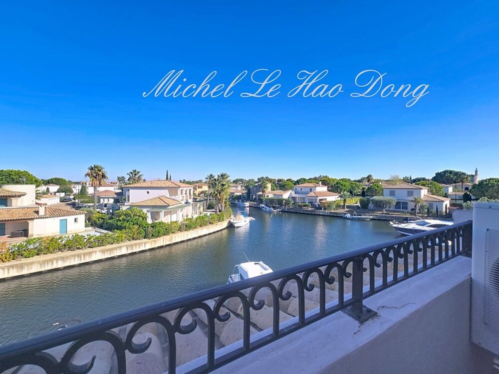 Superbe marina en triplex avec 03 chambres à AIGUES MORTES (30)