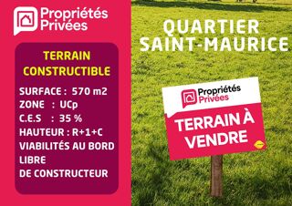  Terrain à vendre 570 m²