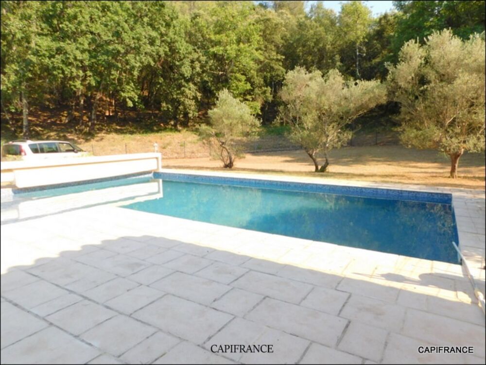 Vente Maison A LE VAL (83143) Maison familiale avec piscine, 4 chambres, grand garage, terrain naturel et boisé Le val