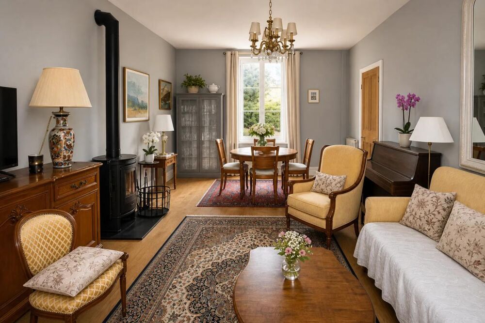Vente Propriété/Château ANCRÉTIÉVILLE-SAINT-VICTOR – MAISON DE MAÎTRE – 131 M² Ancretieville saint victor