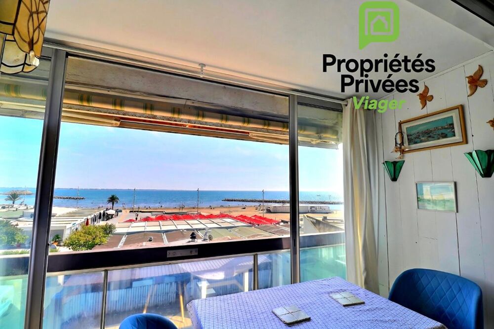 VENTE EN NUE-PROPRIETE - STUDIO LA GRANDE MOTTE - VUE MER