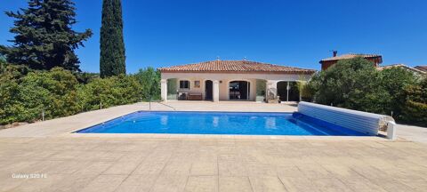   Villa de 120m�+veranda de 15m�, grand garage 73m�, piscine/pool � house sur 1033 m� de terrain Villa - 4 pi�ce(s) - 120 m�