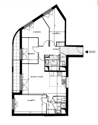  Appartement � vendre 5 pi�ces 96 m�