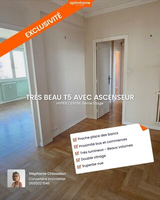  Appartement � vendre 5 pi�ces 134 m�