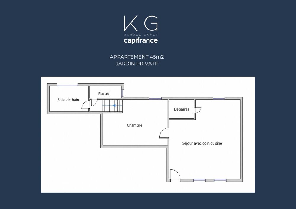 Vente Appartement EXCLUSIVITE, proche de Deauville, appartement 2 pièces de 45m2 à vendre à Saint-Arnoult, coup de coeur assuré Deauville