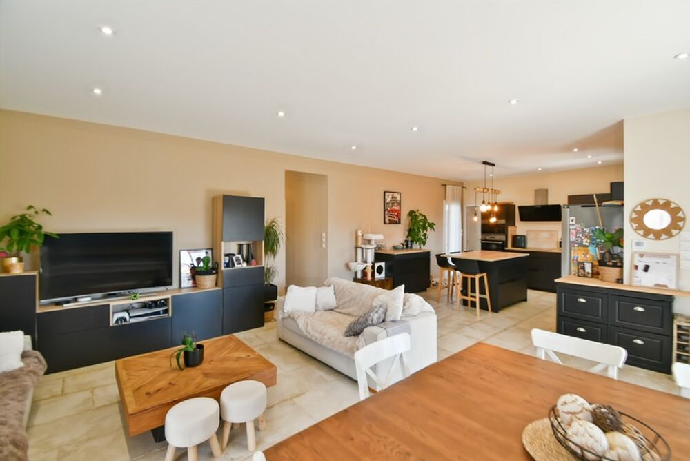 Villa Plain-pied Contemporaine 124m²  Piscine  Terrain 750m²  Aumelas (34)