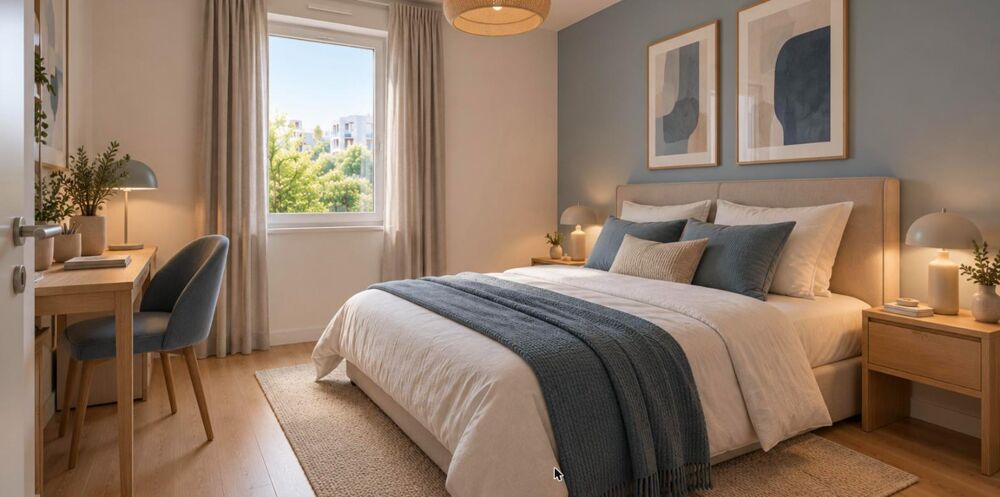 Vente Appartement SUPERBE 4 PIÈCES AU 2E ÉTAGE – MÉTRO 5 À 2 MIN À PIED – SUITE PARENTALE – BALCON Pantin