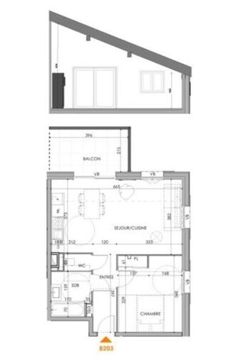  Appartement � vendre 2 pi�ces 48 m�