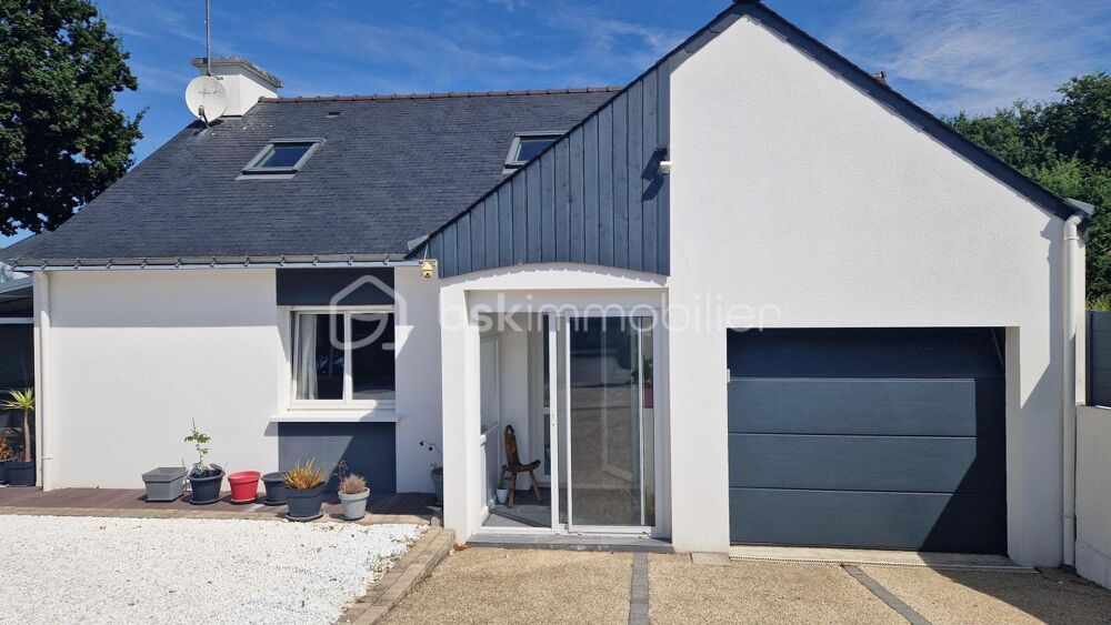 LARMOR PLAGE (56620)  Maison familiale de 152 m², 2 chambres + 2 suites parentales, une véranda, jacuzzi , deux garages