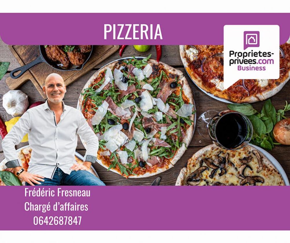   56000 VANNES - RESTAURANT, PIZZERIA 60 COUVERTS, TERRASSE 