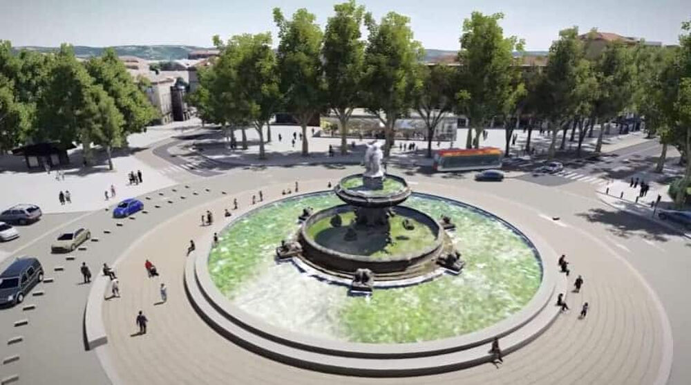 Appartement Aix En Provence 4 pièce(s) 104.50 m2, terrasse de 46m2