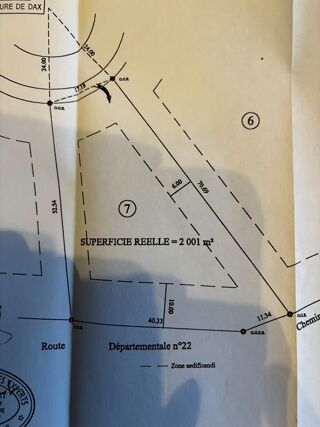  Terrain � vendre 2001 m�