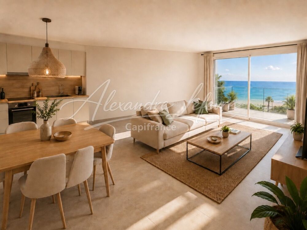 Vente Appartement Canet-en-Roussillon – Appartement vue mer avec terrasse, suite et prestations haut de gamme Canet plage