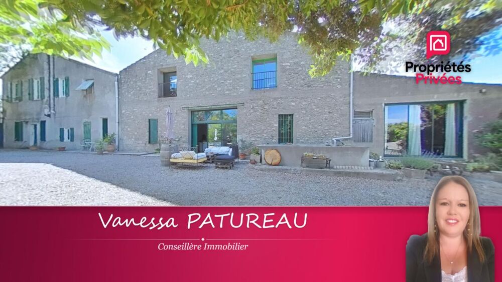 Vente Maison Propriété Ouveillan - 402 m² habitables - Piscine & dépendances Ouveillan